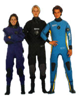 Dry and Wet suits by Mares
